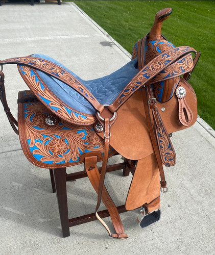 Sella western pelle per - western,