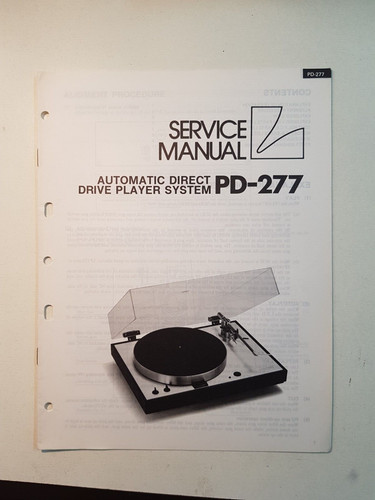 Luxman 277 manual service - luxman,