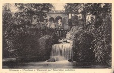 F54) GIAVENO FONTANA CASCATA GIARDINO PUBBLICO TORINO
