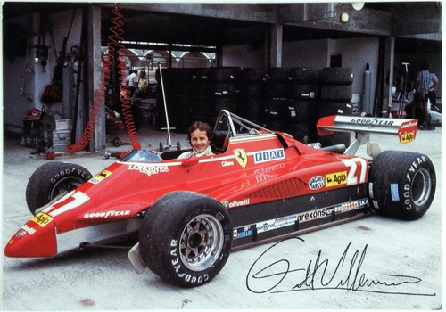 Ferrari official postcard - ferrari,