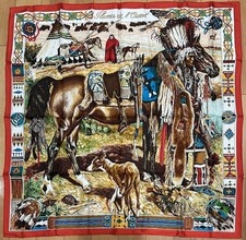 Sciarpa seta HERMES 1993