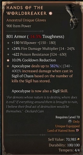 Hands the worldbreaker - the, 1ga