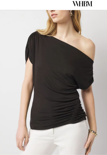 Whbm top nero - top,