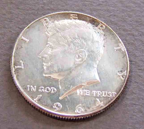 Mezzo dollaro kennedy - mezzo, 1964