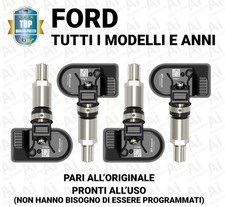 4x SENSORI TPMS FORD FIESTA