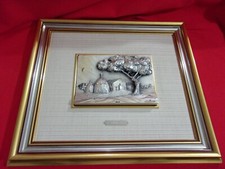 OTTAVIANI ALTORILIEVO ARGENTO 800 QUADRO OPERA IL CASOLARE