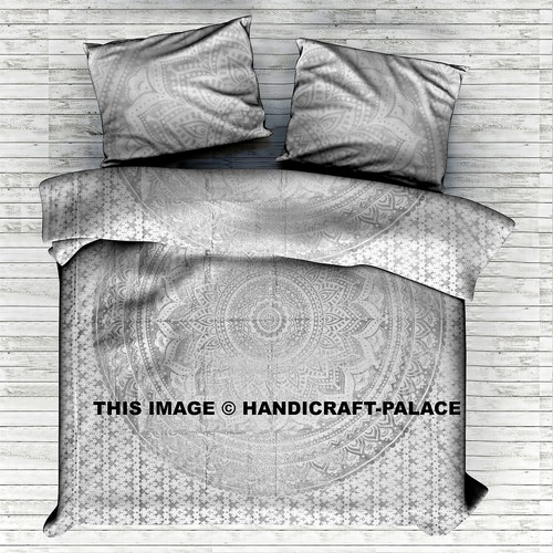 Indiano argento mandala set - indiano,