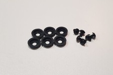 6 x viti + inserti in plastica