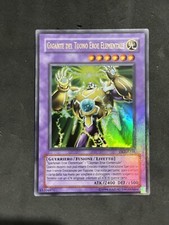 YU GI OH CARTA GIGANTE DEL TUONO EROE ELEMENTALE ULTRA RARA DR3-IT216 TEMPESTA