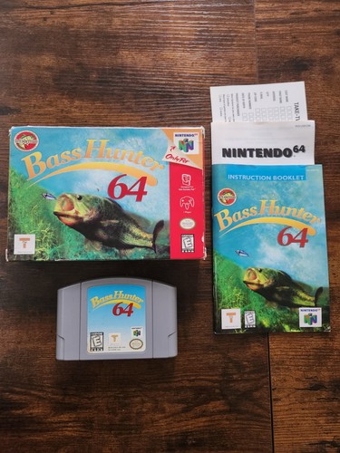 Bass hunter nintendo 64 - bass,