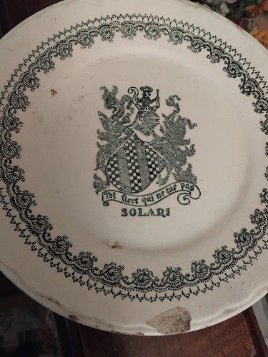 Piatto ceramica mondovì - piatto,
