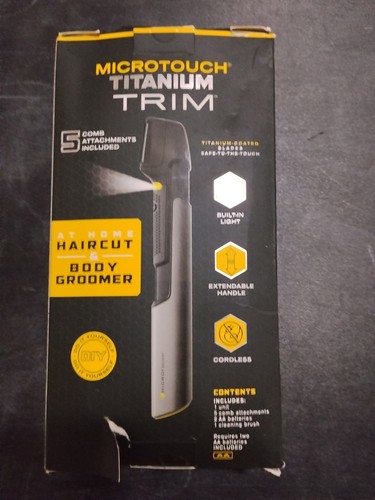 Rasoio microtouch titanium - rasoio,