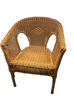 Sedia vintage rattan - sedia,