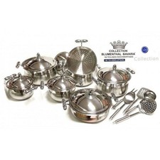 Batteria Pentole 18 Pezzi