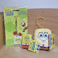 Spongebob Strap Mascotte Viso Sorridente Vinile Morbido