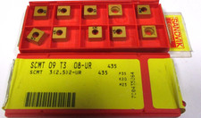10 inserti SANDVIK per tornitura SCMT 09T308 -UR 435 P35 M25 K20 nuovi H59592