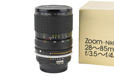 Nikon Ai-s Zoom Nikkor 28-85mm 1:3.5-4.5 obiettivo lens Excellent Box Mint