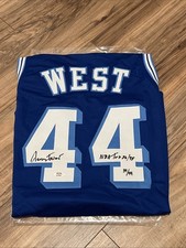 Maglia JERRY WEST #44 BLU LA