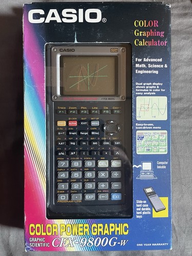 Casio cfx 9800g w - casio,