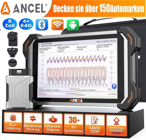 Ancel ds600bt dispositivo - ancel,