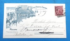 CARTOLINA CESARE BANTI 1894