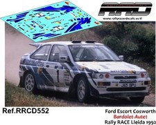 DECAL/CALCA 1/43: Ford Escort