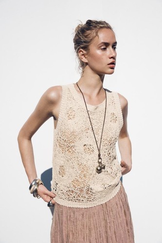 Zara maglia smanicata - zara, effetto