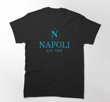 T-shirt Uomo del Napoli Calcio  NAPOLI Maglia Manica Corta Tifosi Unisex