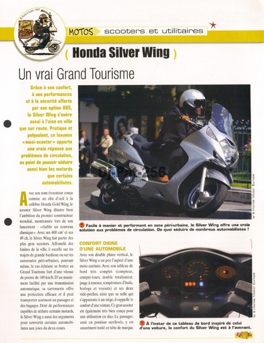 Fiche moto honda - fiche, fjs