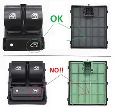 PULSANTIERA ALZA CRISTALLI FINESTRINI per FIAT DUCATO DOBLO BOXER JUMPER 8 PIN