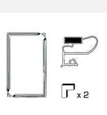 guarnizione frigorifero kit 2 L da 100 x 200