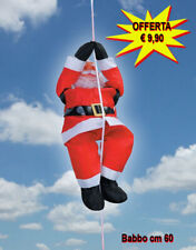 Babbo Natale Su   Corda  Casa