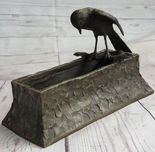 Vaso Di Bronzo Firmato Nouveau