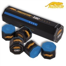 Gesso da Biliardo Gesso da Biliardo Predator 1080 Pure, Blu Confezione da 5 Piscina
