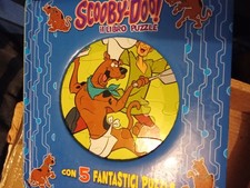 SCOOBY-DOO libro con 5 PUZZLE