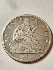 Mezzo dollaro liberty seduto