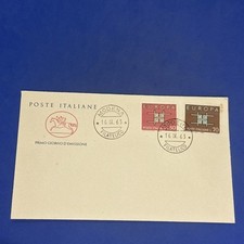 EUROPA CEPT POSTE ITALIANE L.30 L.70 - Busta Primo Giorno FDC