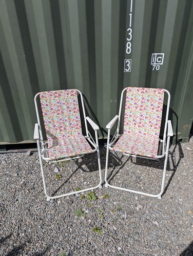 Pair vintage floral - pair, of