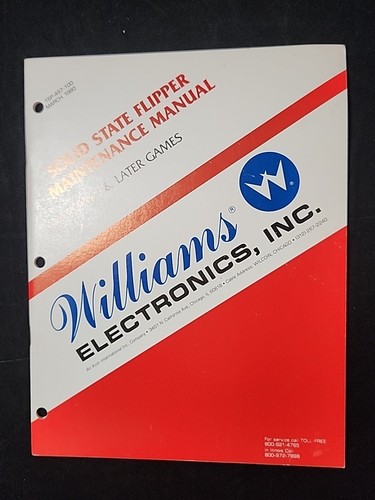 Williams pinball flipper - pinball, stato