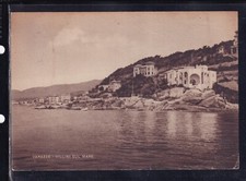 Cartolina Varazze Villini sul