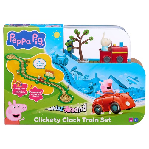 Set treno peppa pig whizz - set,