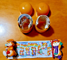 2 Happy Rabbits con ovetto e