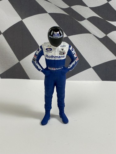 Figurina metallo damon hill - in,