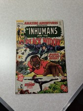 Amazing Adventures #7 (Marvel luglio 1971) Inhumans/Black Widow Neal Adams Art