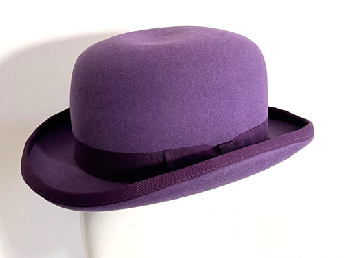 Cappello bowler viola - cappello,