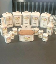 Set completo di barattoli e