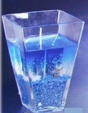 Candela gel vaso grande mare