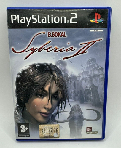 Syberia sony playstation ps2 - playstation,