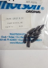carburetor pin tillotson hl hu