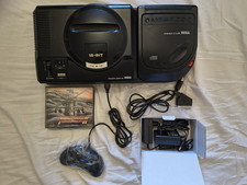 Sega Mega Drive + Mega CD 2 – Pulito Revisionato Accessori Nuovi Perfetto 100%